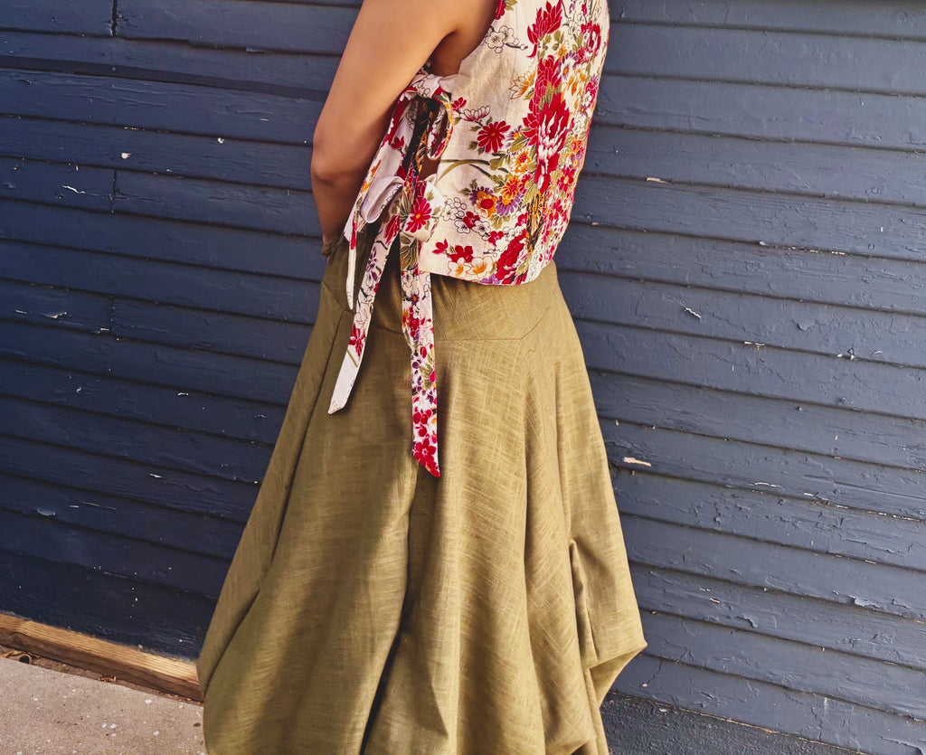 Whisper Skirt - Mosswood