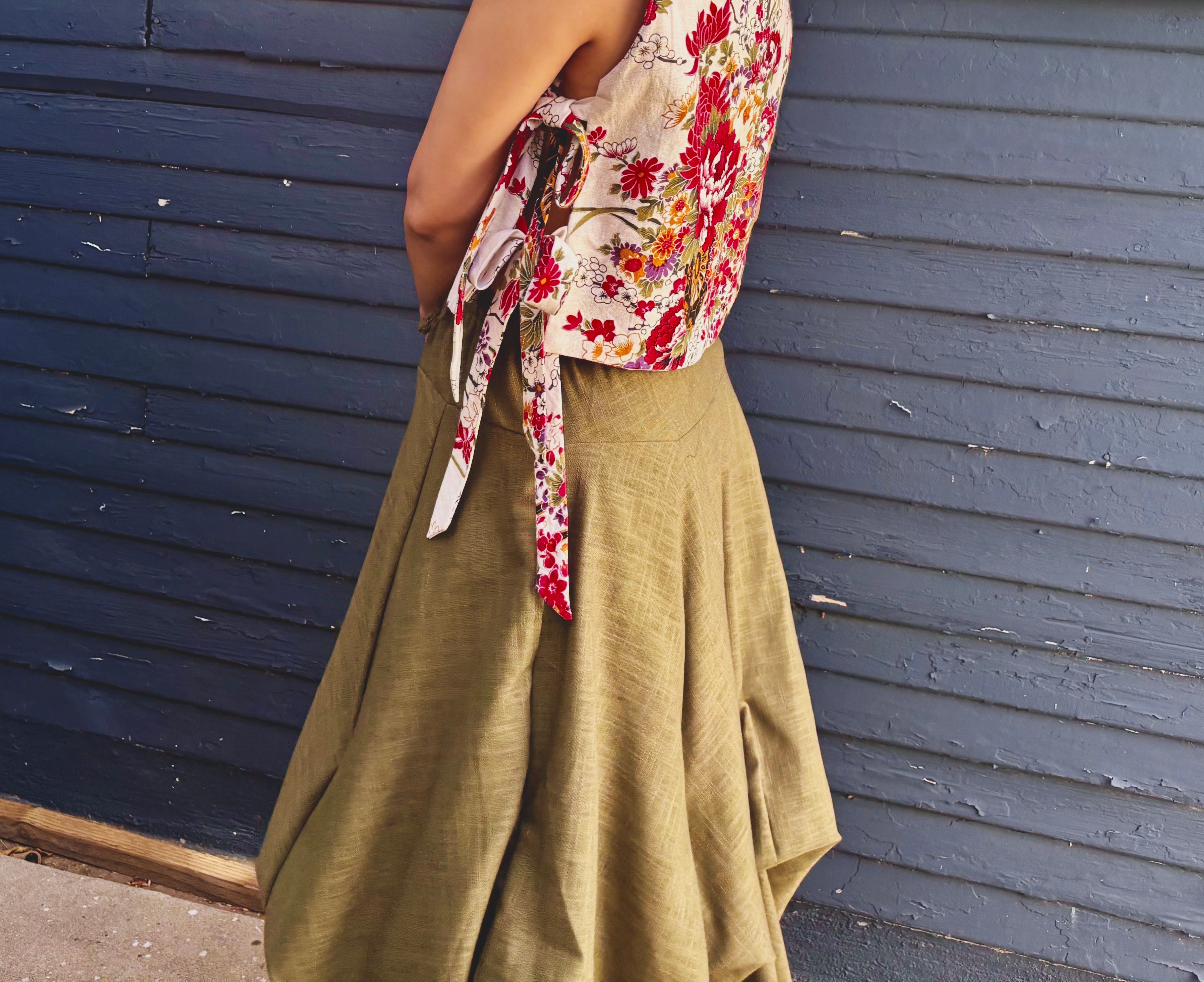 Whisper Skirt - Mosswood