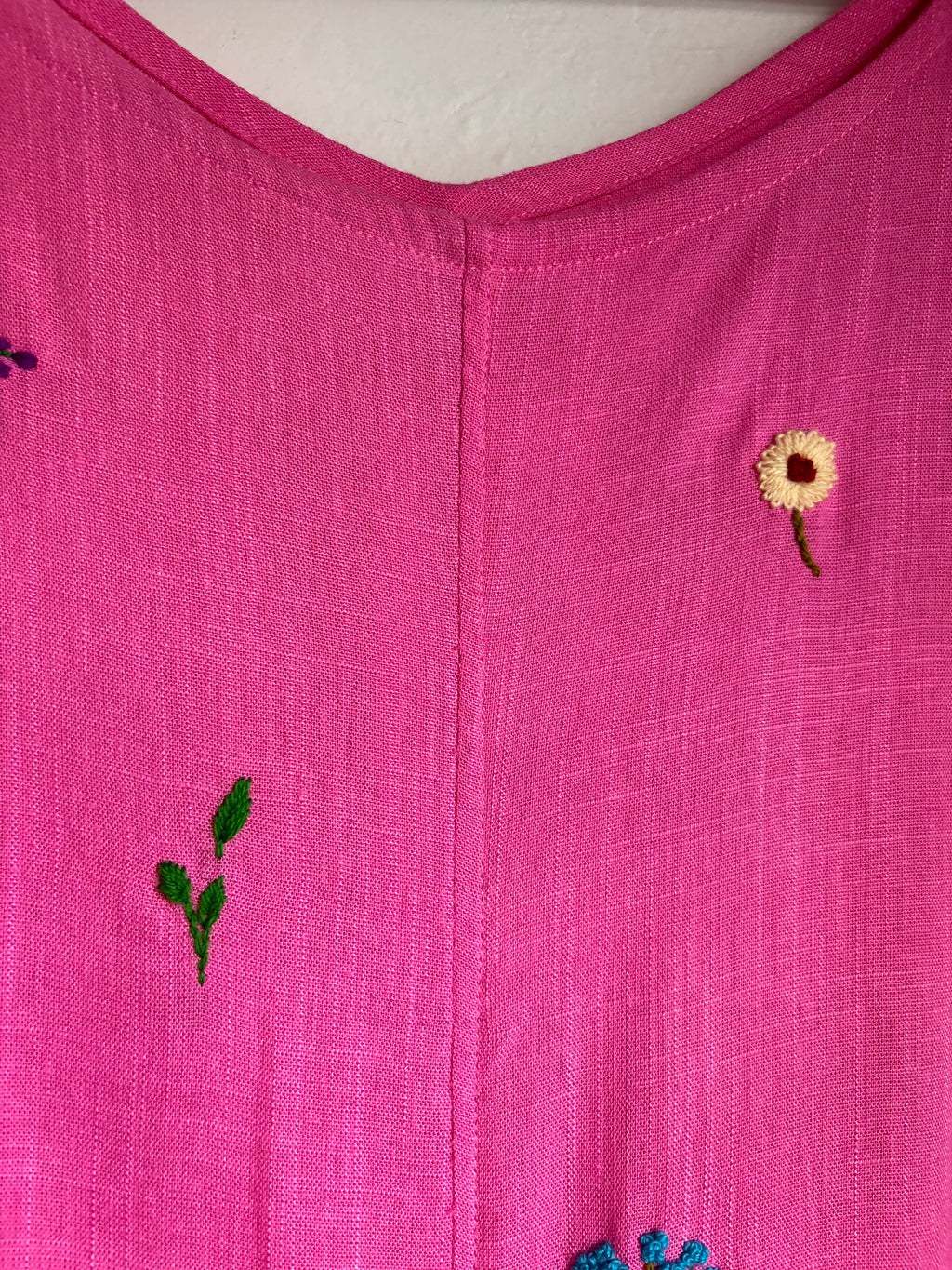 Wildflower Overalls- Wild Rose