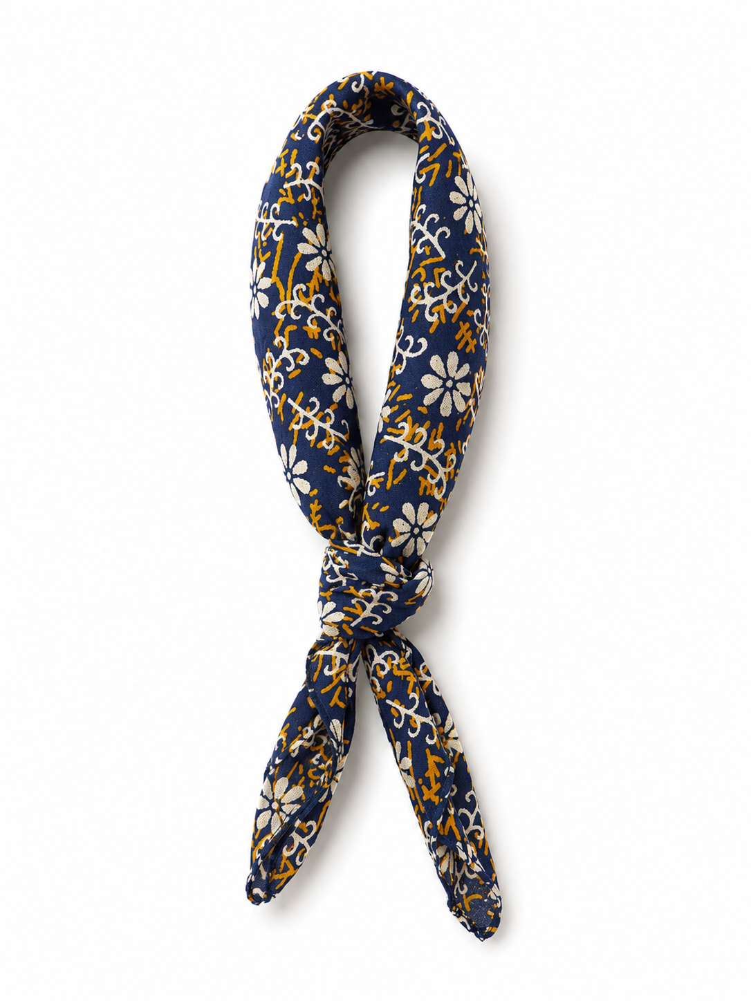Signature Neck Scarf - Midnight Daisy