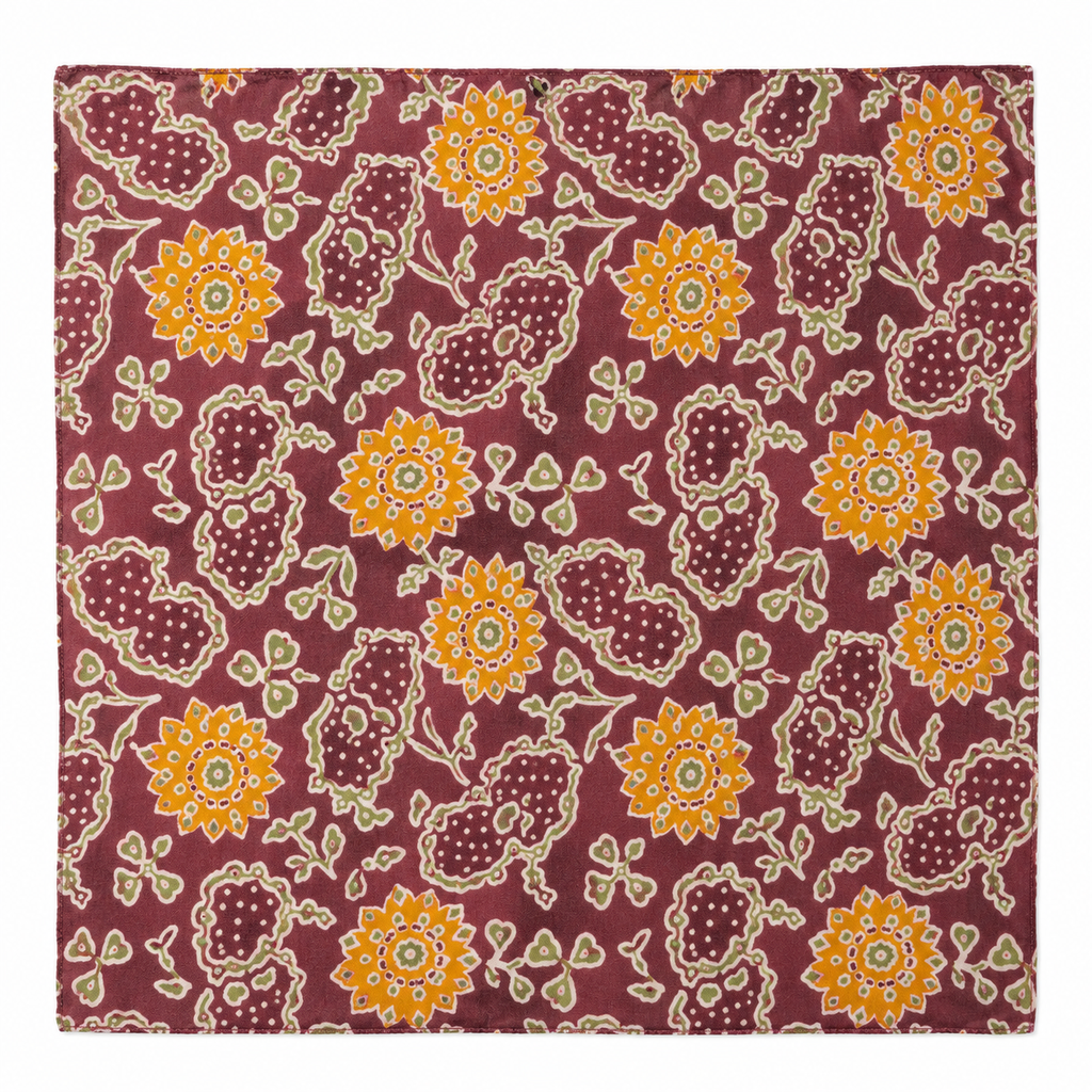 Signature Neck Scarf - Mulberry Sun