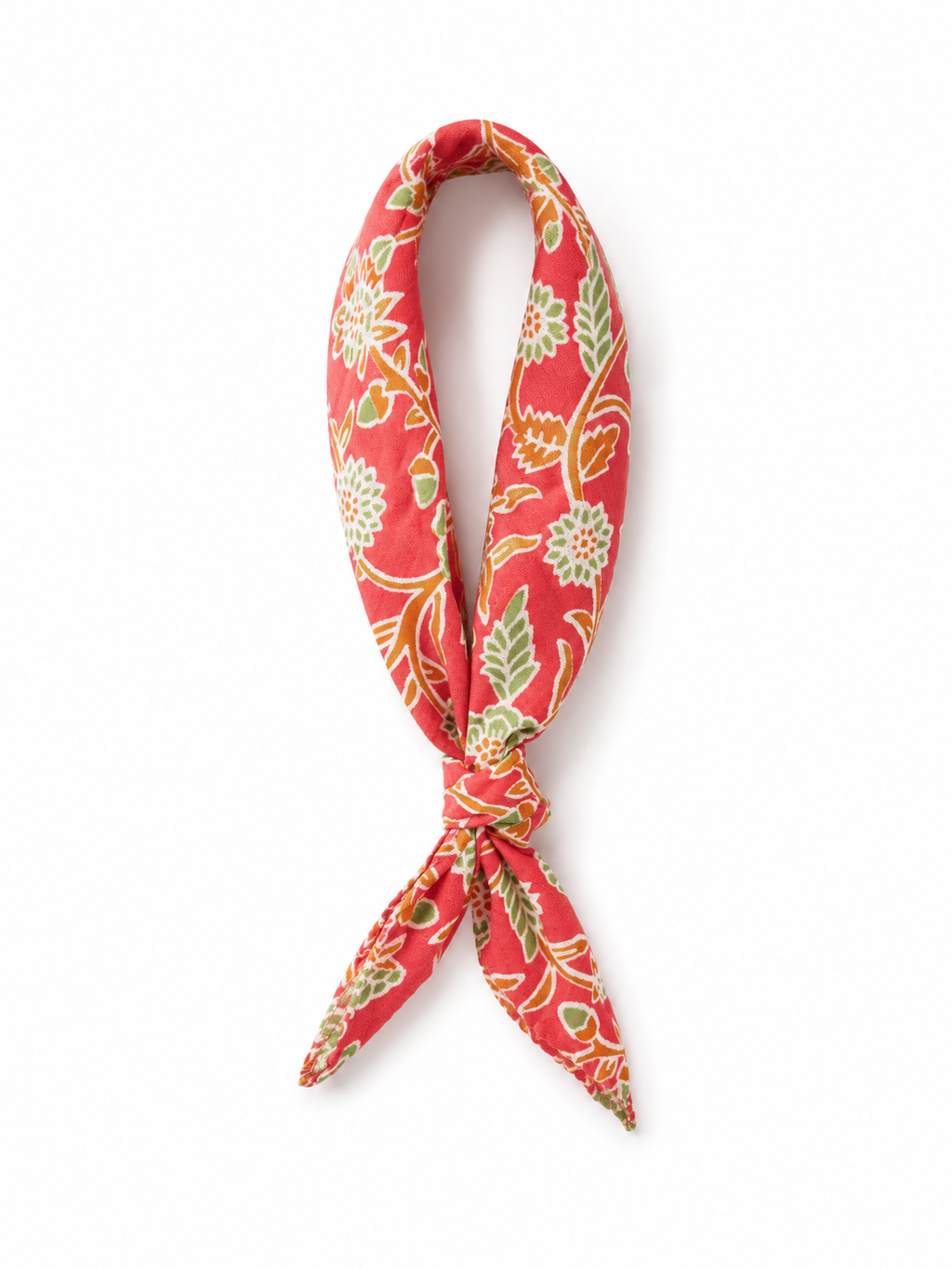 Signature Neck Scarf - Coral Vine