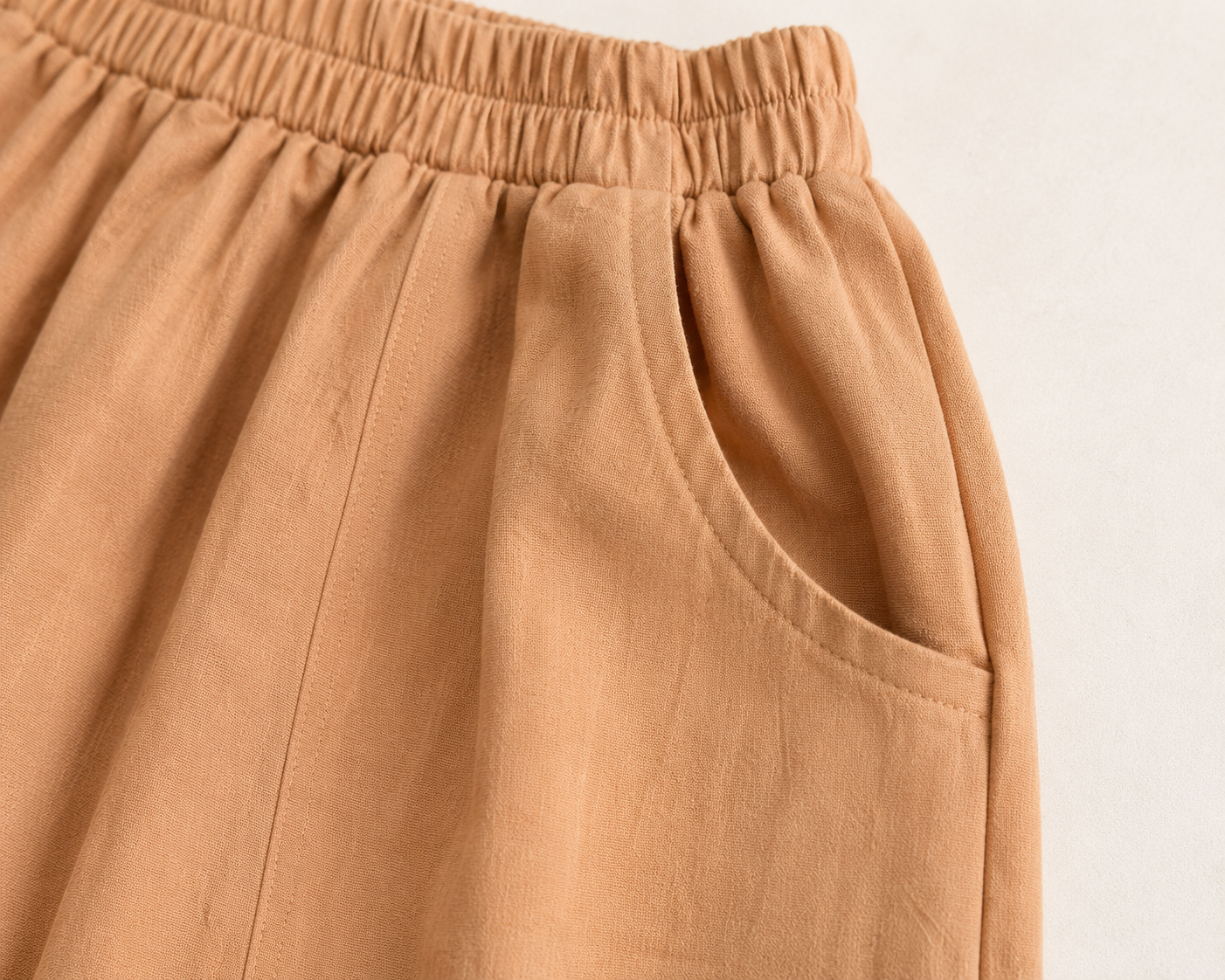 Barrel Pants- Honey Tan