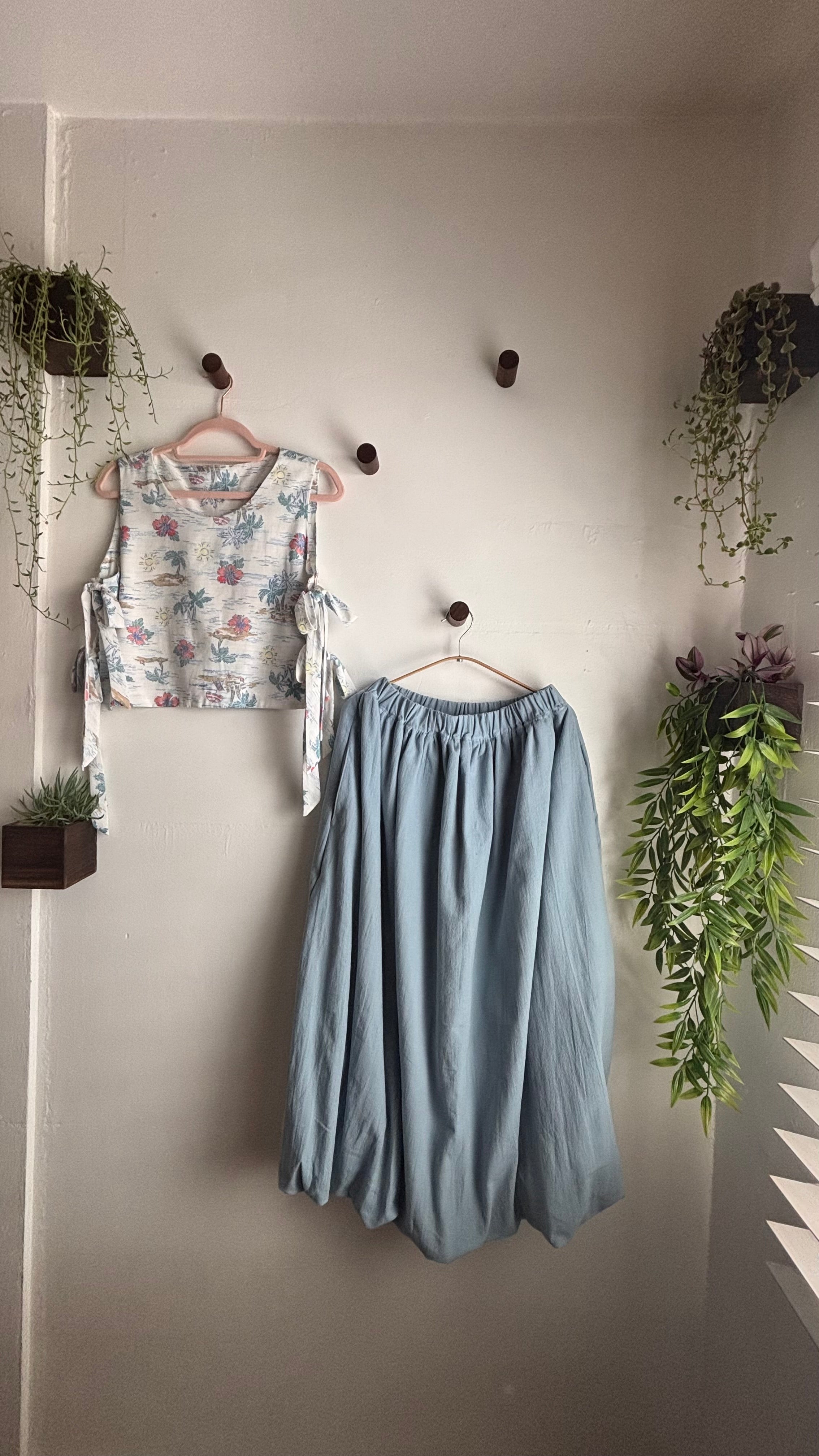 Ribbon Top - Island Breeze