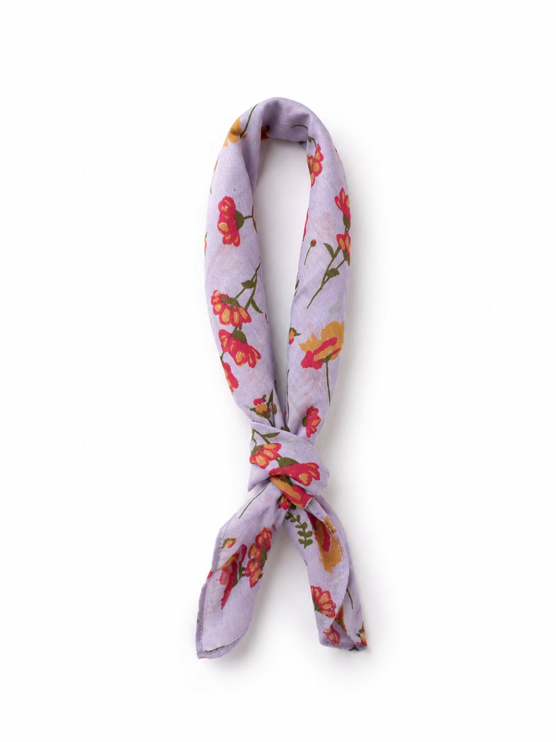 Signature Neck Scarf - Mauve Floral