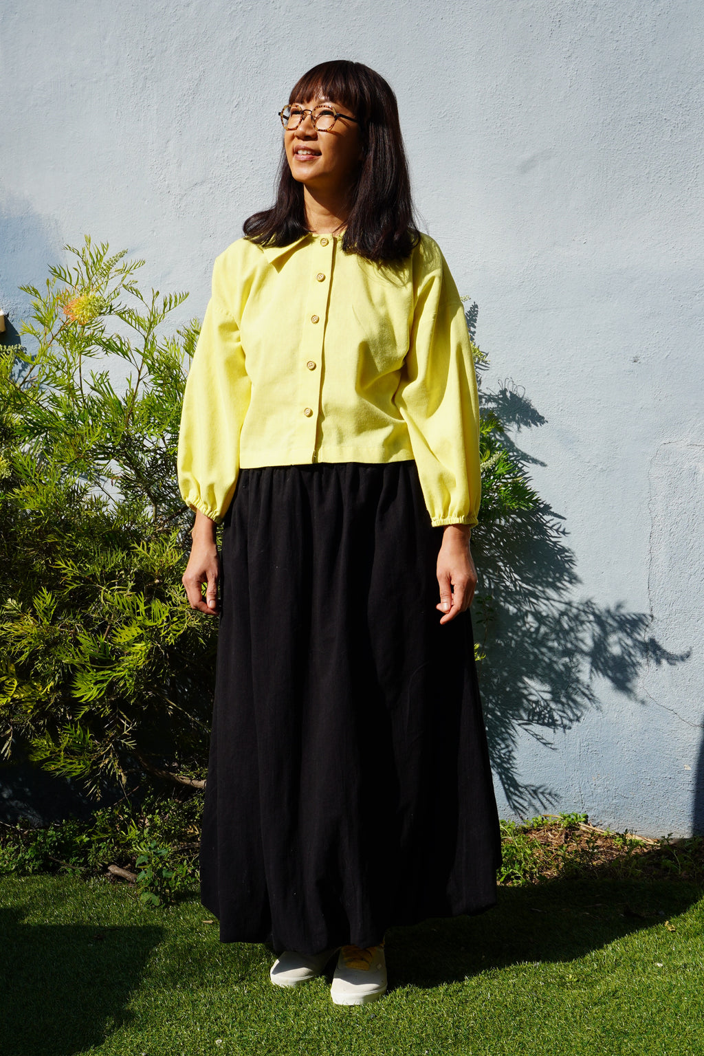 Balloon Skirt - Midnight Black
