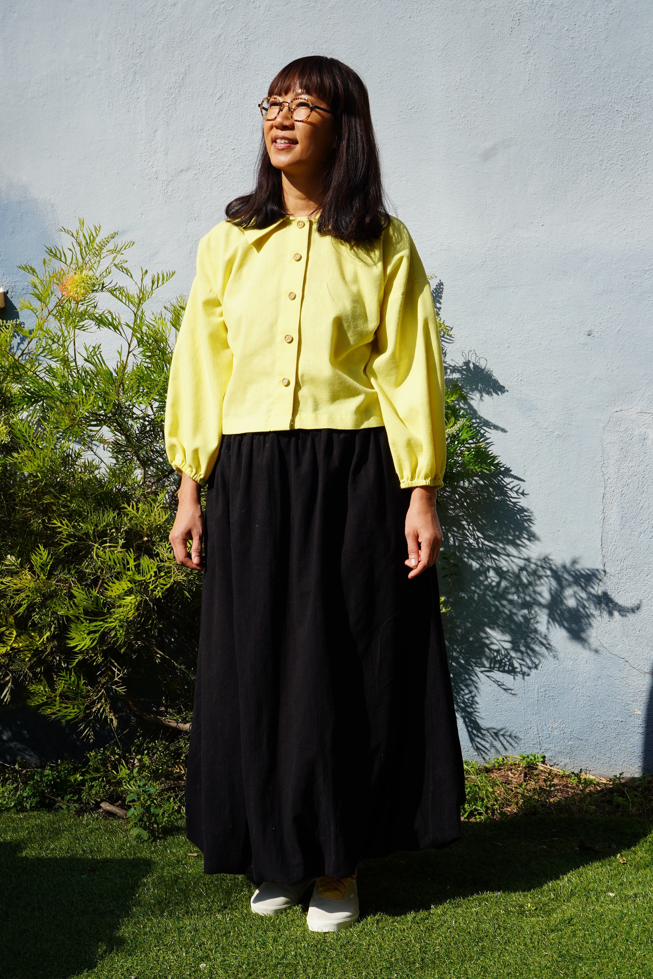 Balloon Skirt - Midnight Black