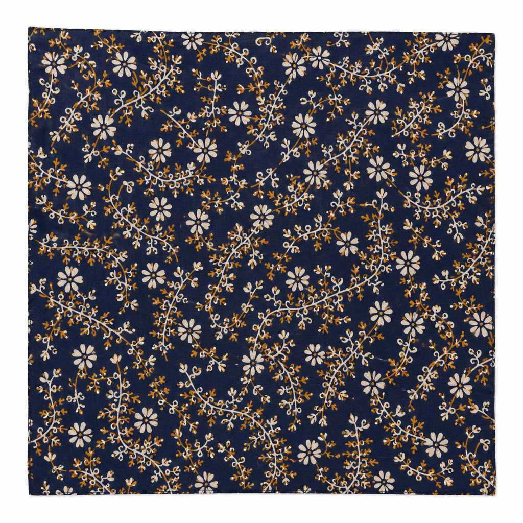 Signature Neck Scarf - Midnight Daisy