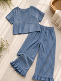 Ruffle Set - Sea Breeze
