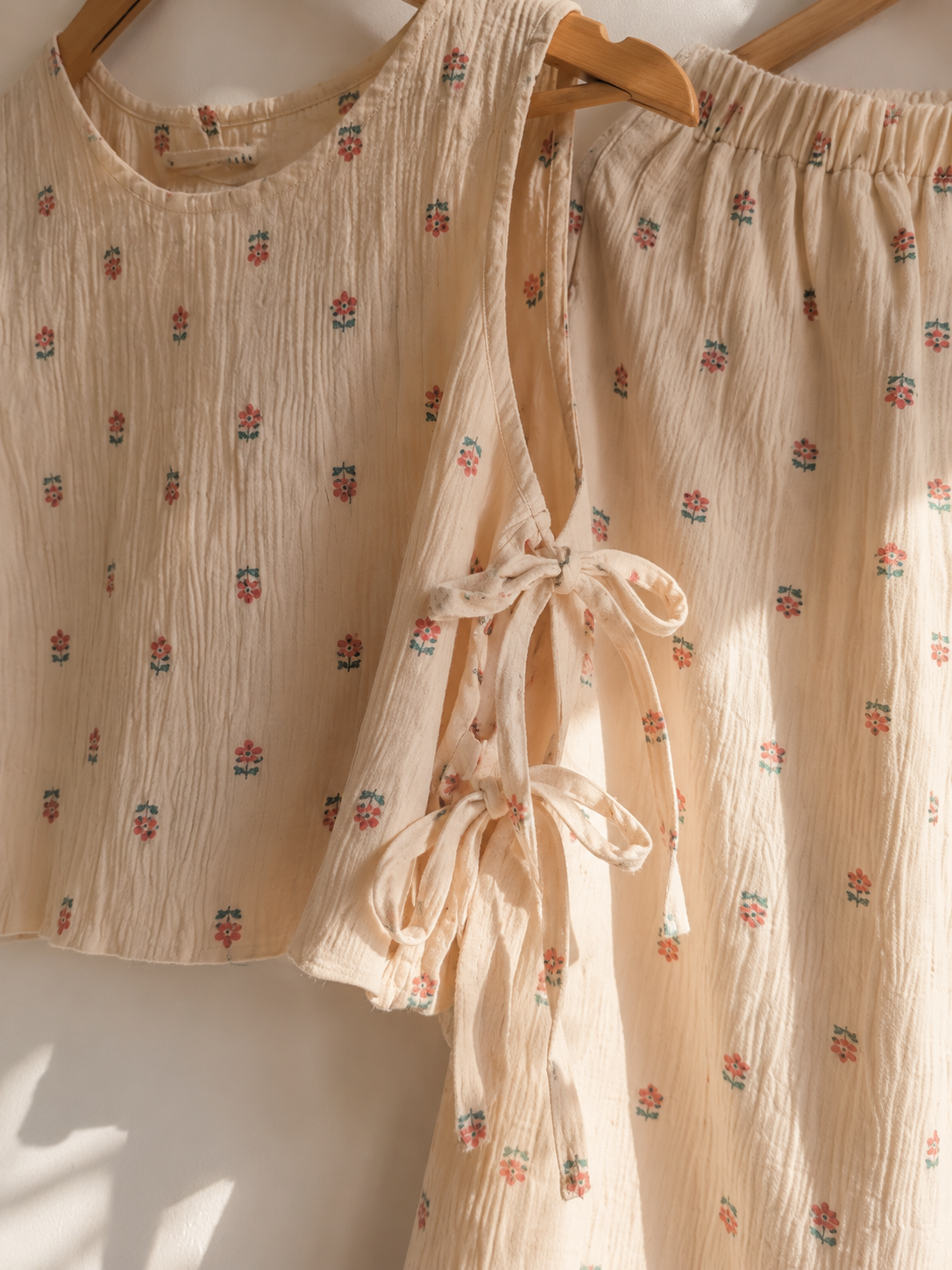 Ruffle Set - Vanilla Cream
